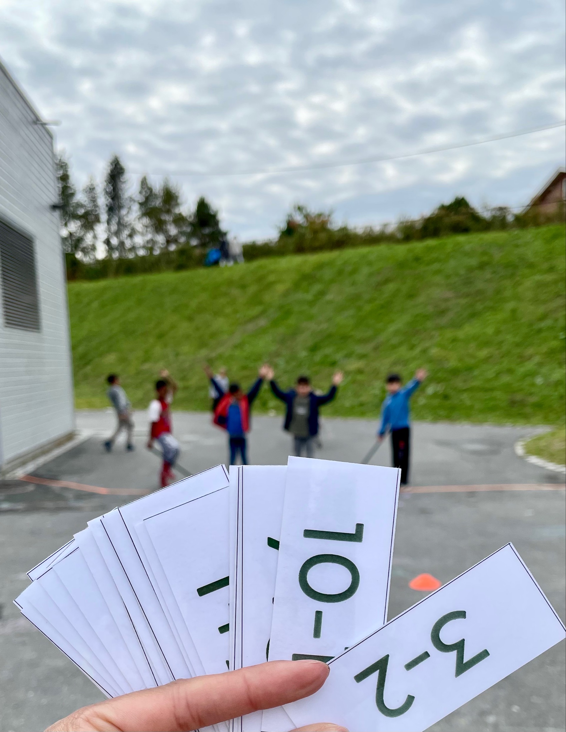 Matte i skolegården