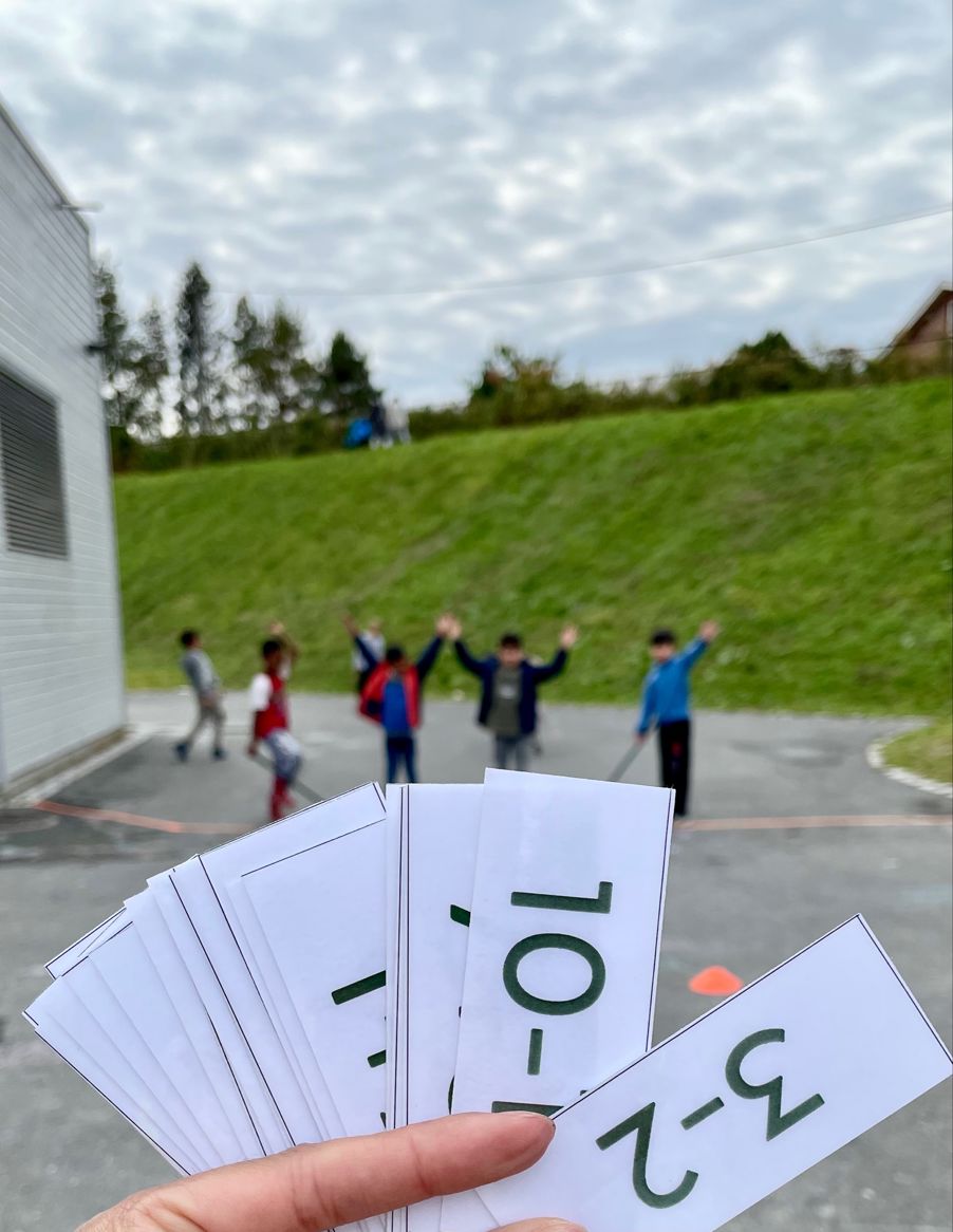 Matte i skolegården