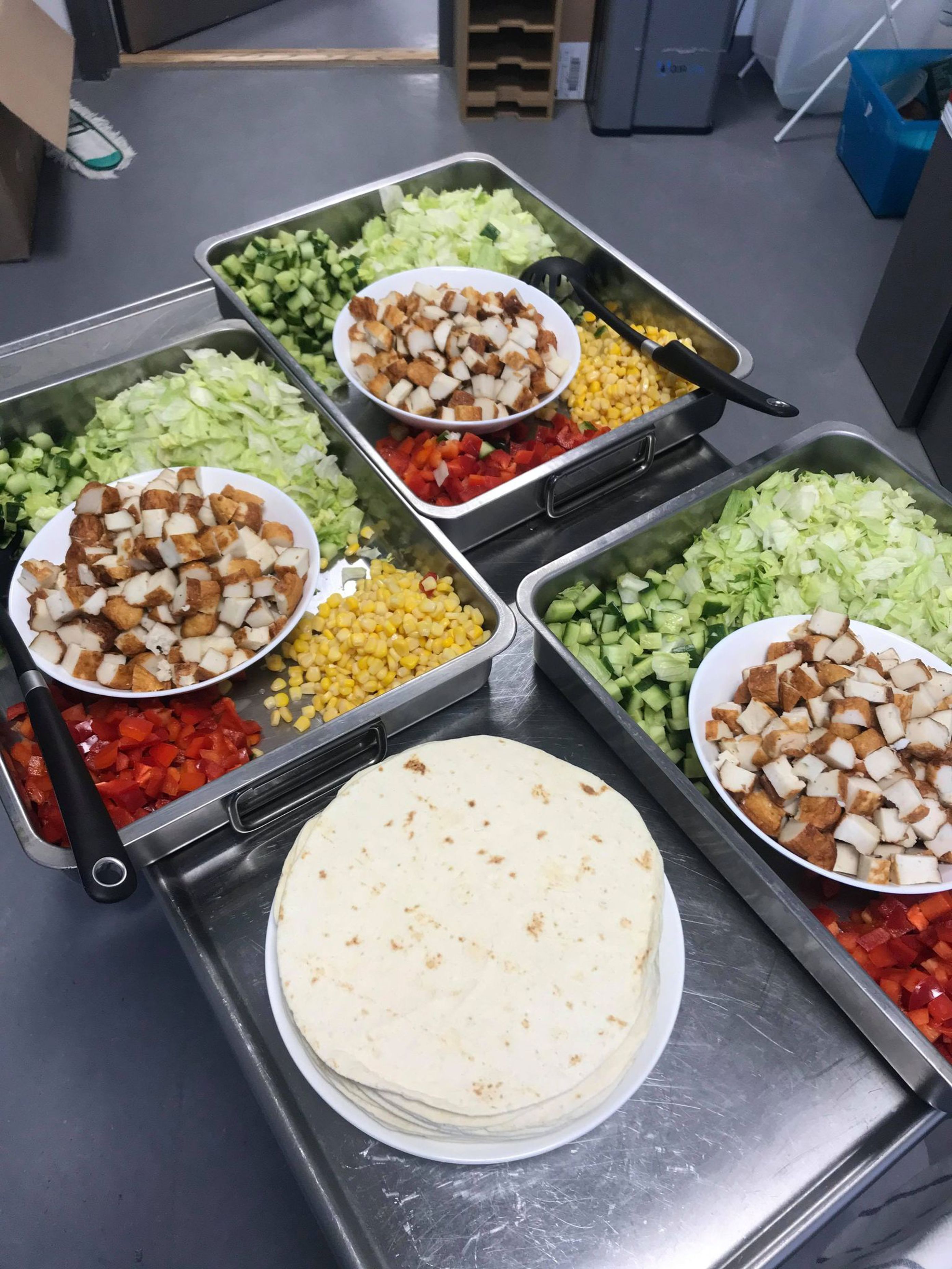 Taco på tralle